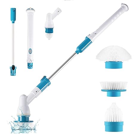 3-in-1 Electric Spin Cleaning Scrubber |1 جهاز تنظيف كهربائي دوار 3 في