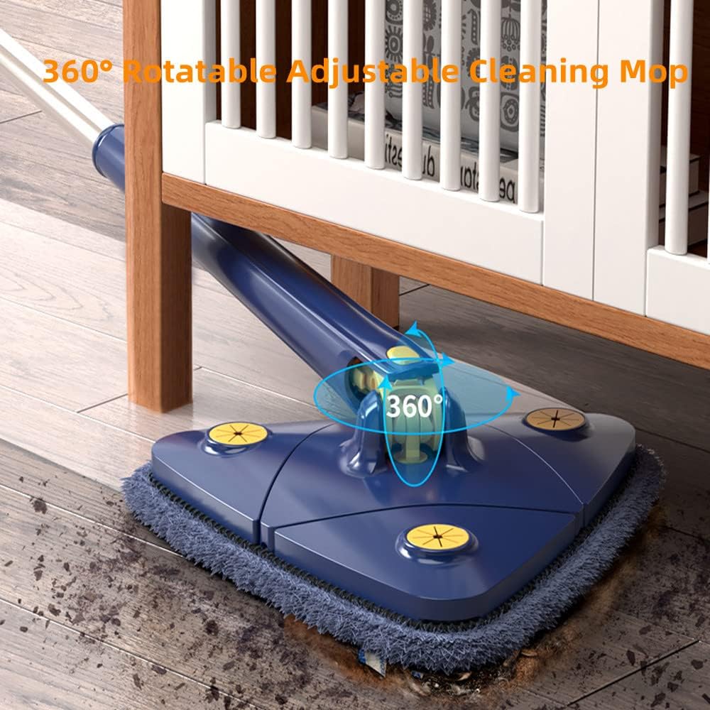 360° FlexiSpin  Adjustable Cleaning Mop | ممسحة تنظيف فليكسي سبين القابلة للتعديل 360