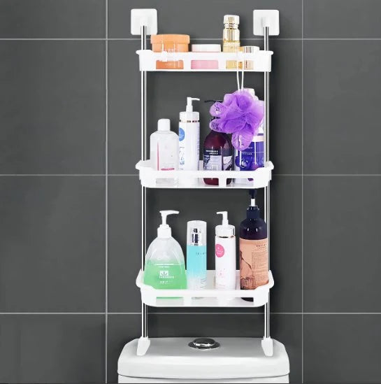 Space Save 3-Tier Corner Bathroom Shelf | رف حمام سبيس سيف ثلاثي الطبقات
