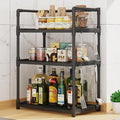 Multi-Layer Kitchen Organizer Rack | منظم تخزين ستوريفا متعدد الطبقات للمطبخ