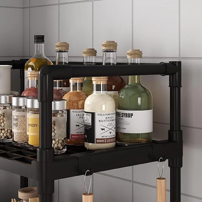 Multi-Layer Kitchen Organizer Rack | منظم تخزين ستوريفا متعدد الطبقات للمطبخ