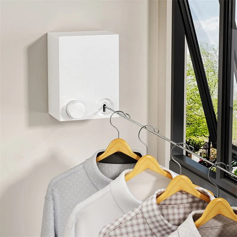 Retractable 4.2M Wall-Mounted Clothesline